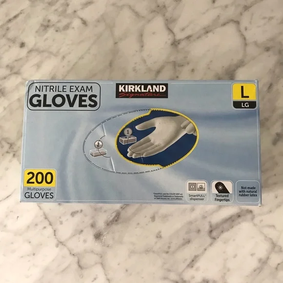 Other Kirkland 20 Ct Multipurpose Nitrile Exam Gloves Large